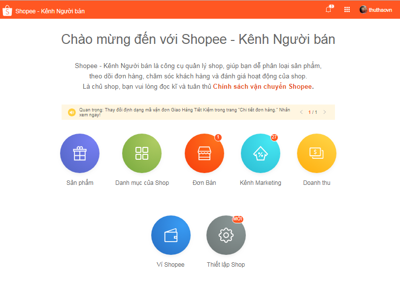 cách đăng ký tài khoản shopee để bán hàng