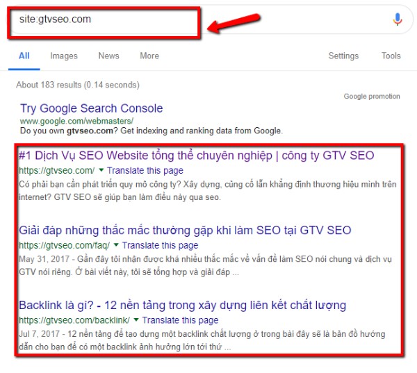 cách kiểm tra website có bị Google phạt hay không?
