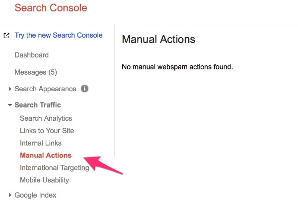 cách kiểm tra website có bị Google phạt hay không?