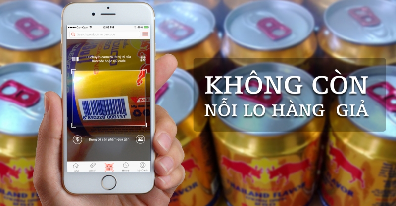 Không chỉ kiểm tra barcode, iCheck còn thông báo ngay khi phát hiện hàng giả.