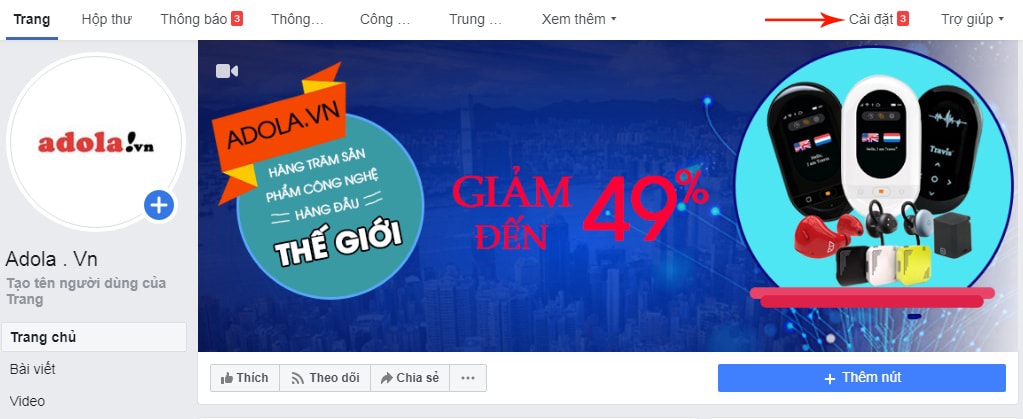 thêm quản trị viên cho page thêm quản trị viên cho page