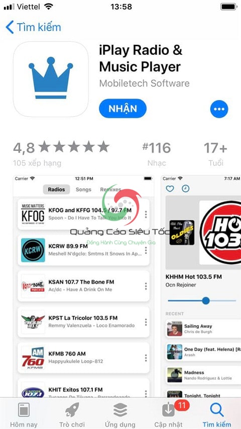 Cách tải nhạc trên Youtube về điện thoại iphone