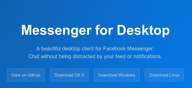 Facebook Messenger for Desktop