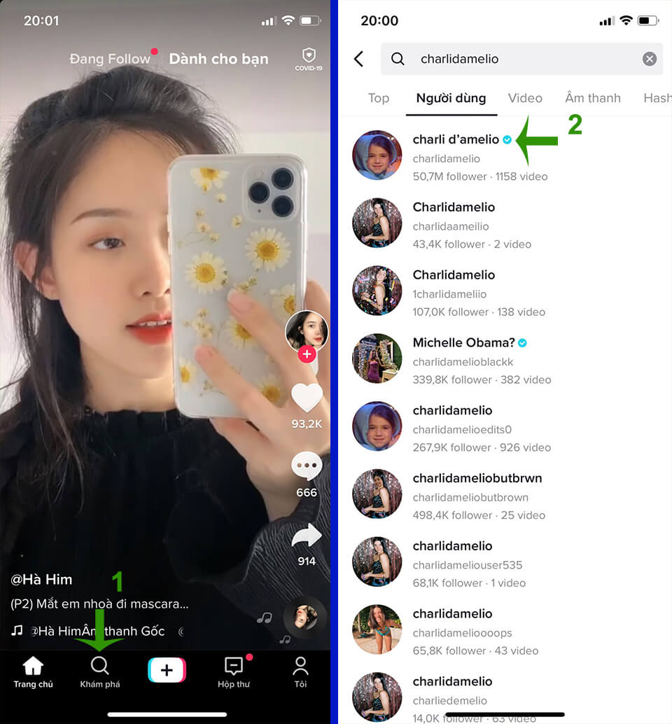 hack người theo dõi tiktok