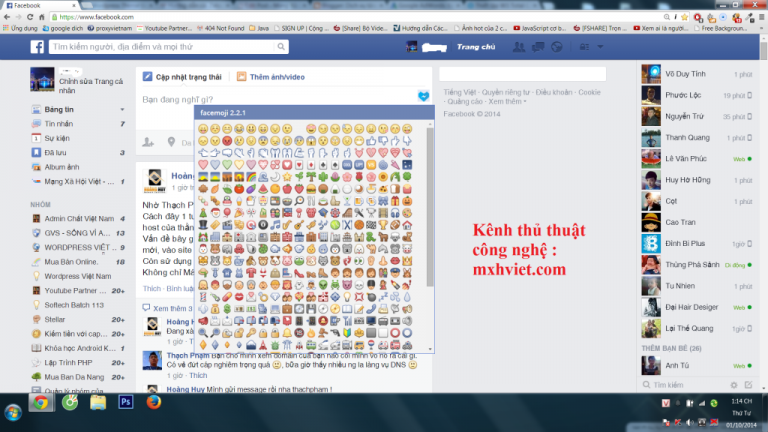 Hướng dẫn cách download icon facebook messenger cực đẹp