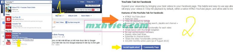 Hướng dẫn cách thêm Tab Youtube cho Fanpage Facebook cực nhanh
