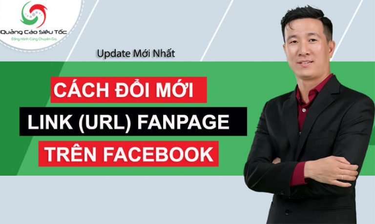 Cách thay đổi đường link url cho fanpage Facebook nhanh nhất 2019