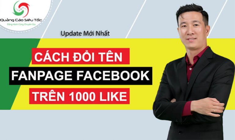 Hướng Dẫn Đổi Tên Fanpage, Tên Người Dùng Facebook thành công 100%
